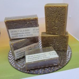 Goats Milk & Honey Handmade Soap  -  Homemade